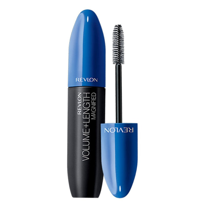 Revlon Volume + Length Magnified Mascara - Waterproof, Blackest Black, 0.28 fl oz