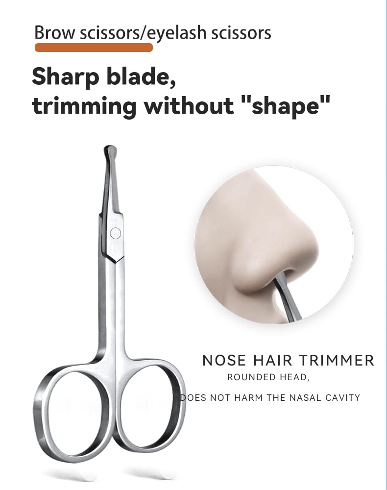 STONE PALM-HELD NAIL AND FACIAL GROOMING 4-PIECE SET (CHERRYBLOSSOM PINK)