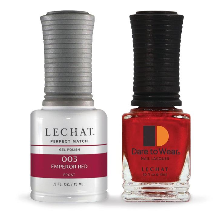 LECHAT Perfect Match Nail Polish, Emperor Red, 0.500 Ounce