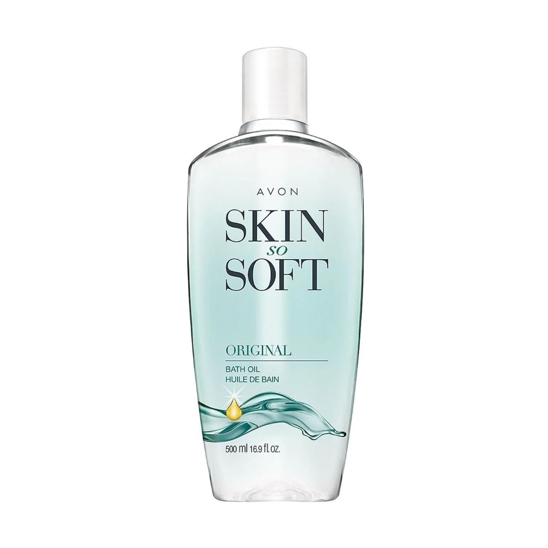 Avon - Skin So Soft Bath Oil - Original - 16.9 Fl Oz - Skin Hydration - Nourishing Oils for Skin