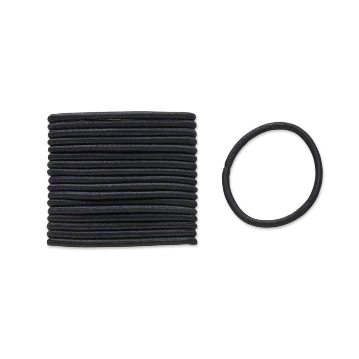 Scunci No Damage Large Black Stn Elastic - by Scunci