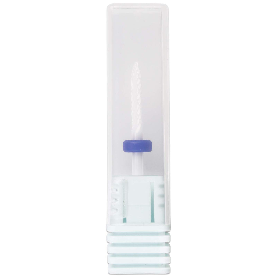 Pana Professional USA Ceramic White Under Nail Cleaner Bit Nail Drill (Grit: MEDIUM) 3/32 Shank Size
