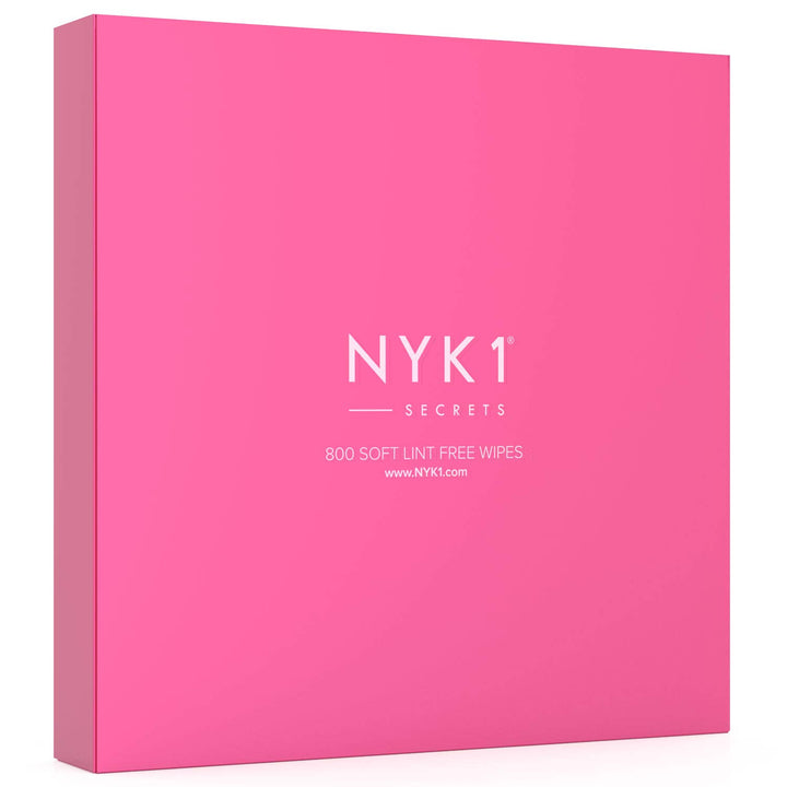 NYK1 Soft Lint Nail Wipes For Gel Nail Manicure Preparation Treatments 800 Soft Wipes
