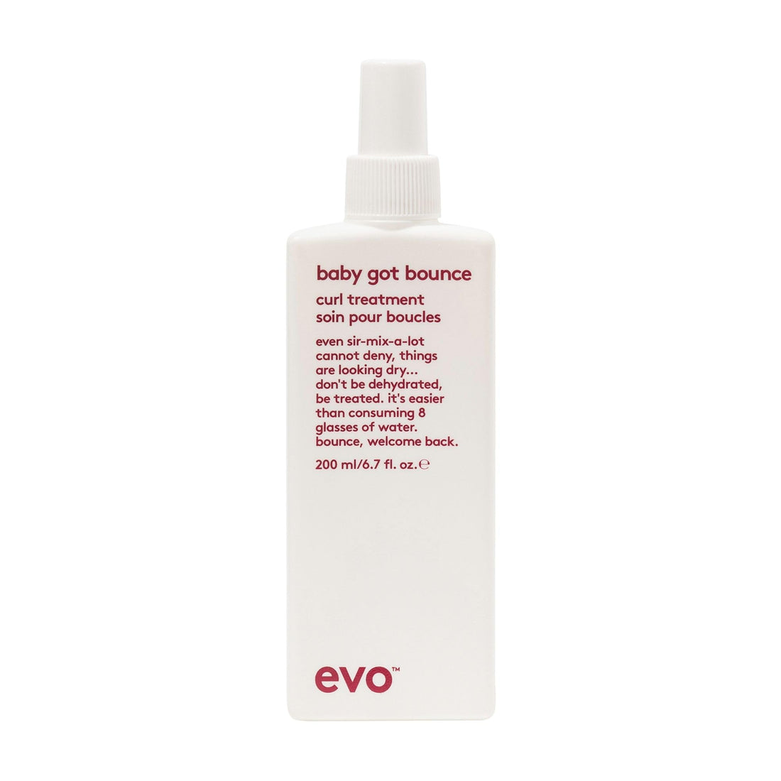 EVO Baby Got Bounce Curl Treatment for Curly Hair, 6.7 Fl Oz