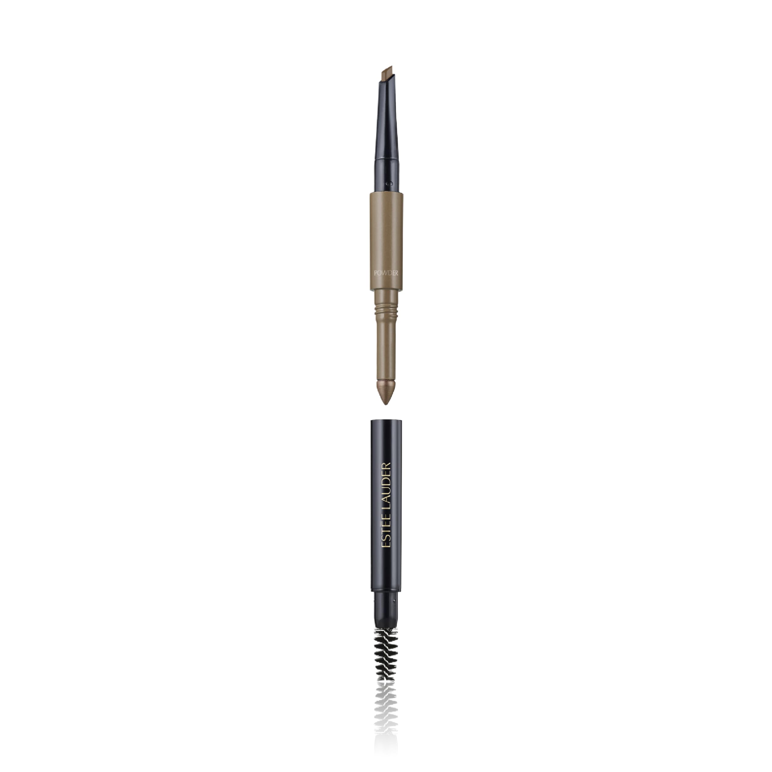 Estée Lauder The Brow Multi-Tasker 3-in-1 Tool | Eyebrow Pencil, Powder and Brush, 07 Taupe