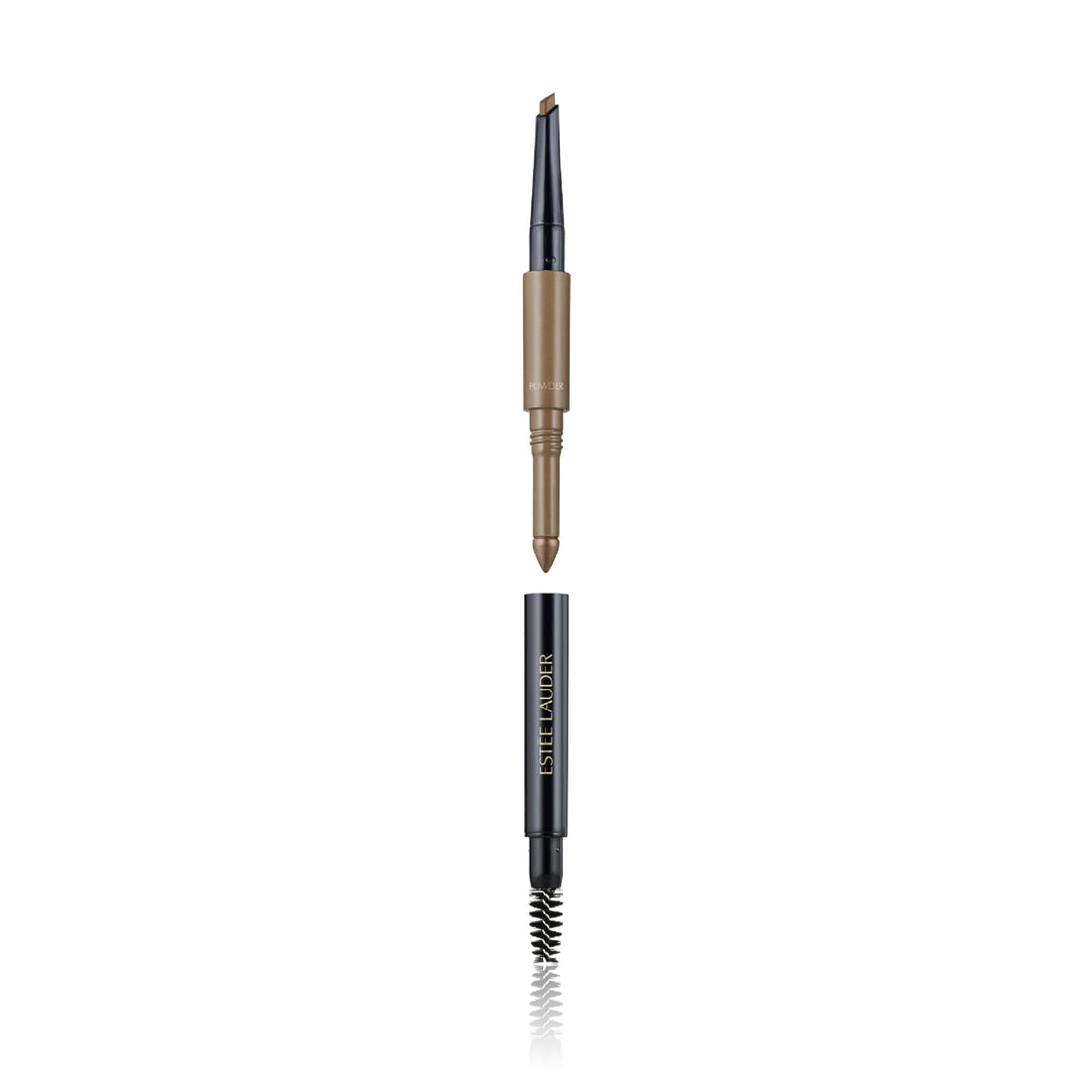 Estée Lauder The Brow Multi-Tasker 3-in-1 Tool | Eyebrow Pencil, Powder and Brush, 07 Taupe