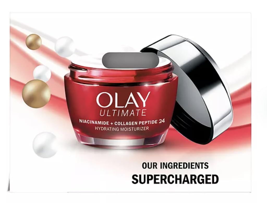 Olay Ultimate Niacinamide + Collagen Peptide 24 Hydrating Moisturizer (1.7 oz., 2 pk.)