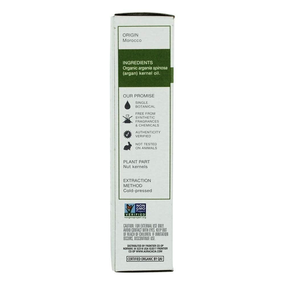 Aura Cacia Organic Rosehip Skin Care Oil | GC/MS Tested for Purity | 30ml (1 fl. oz.) in Box
