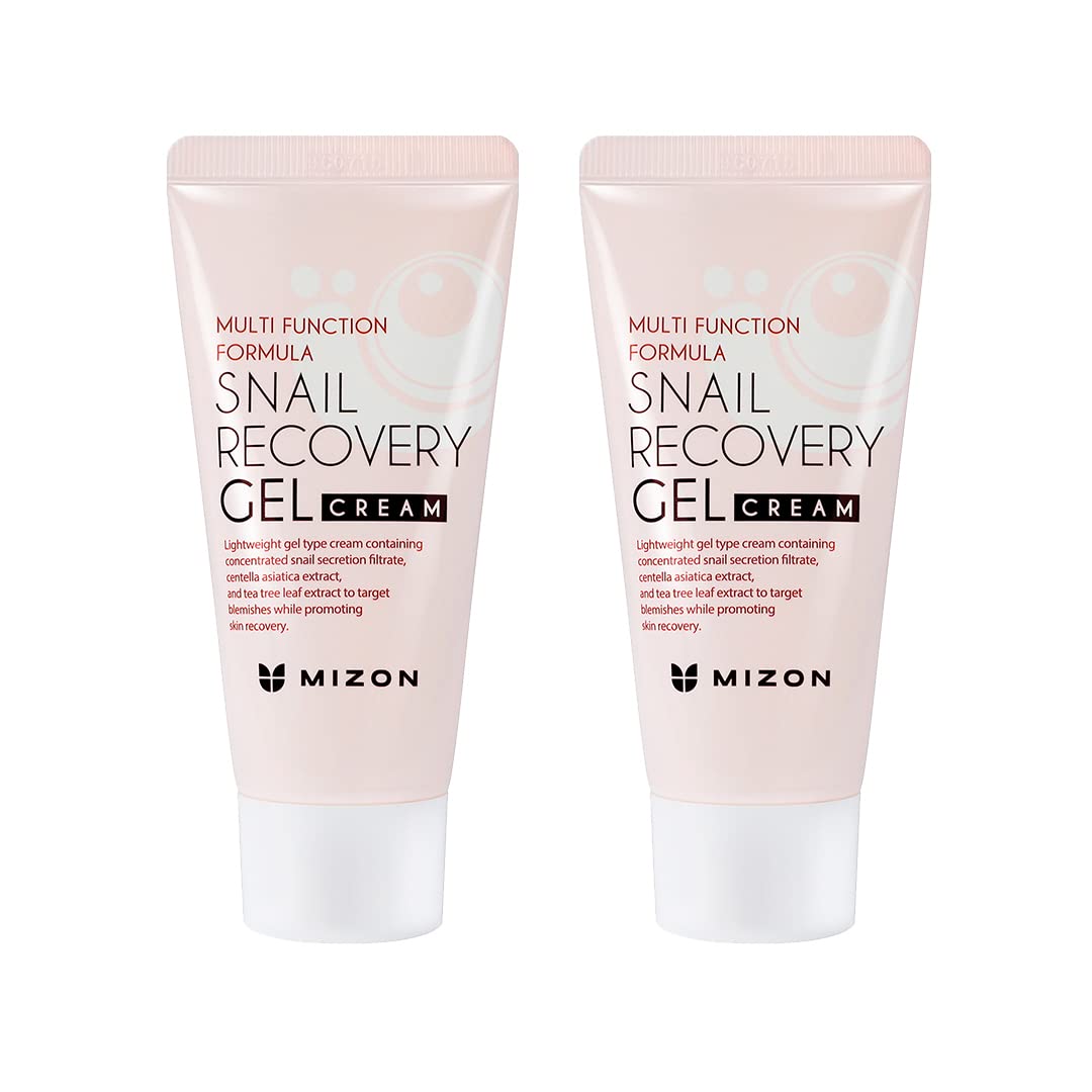 [MIZON] Snail Recovery Gel Cream 45ml (1.52 fl.oz.) Pack of 2