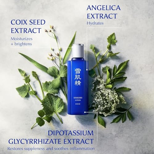 SEKKISEI Lotion Super Big, Liquid Facial Moisturizer, 16.9 Ounce