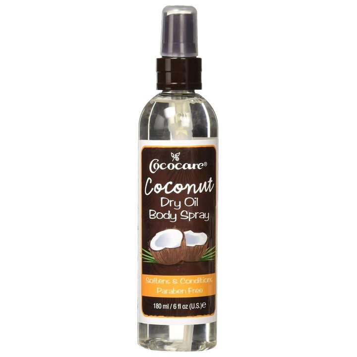 Cococare Coconut Dry Oil Body Spray, 6 Oz