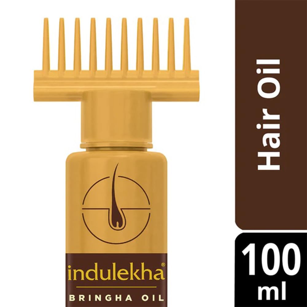 Indulekha Bringha Complete Hair Care Oil 100ml (Pack of 3)