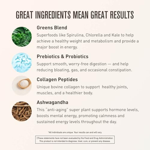 ROUNDHOUSE PROVISION Morning Kick, Greens Superfood Powder Supplement with Ashwaganda, Collagen, Probiotics, Supports Energy Levels, 30 Servings (Strawberry Lemonade) by Chuck Norris