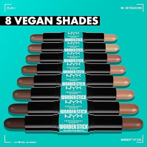 NYX PROFESSIONAL MAKEUP Wonder Stick, Face Shaping & Contouring Stick - Fair