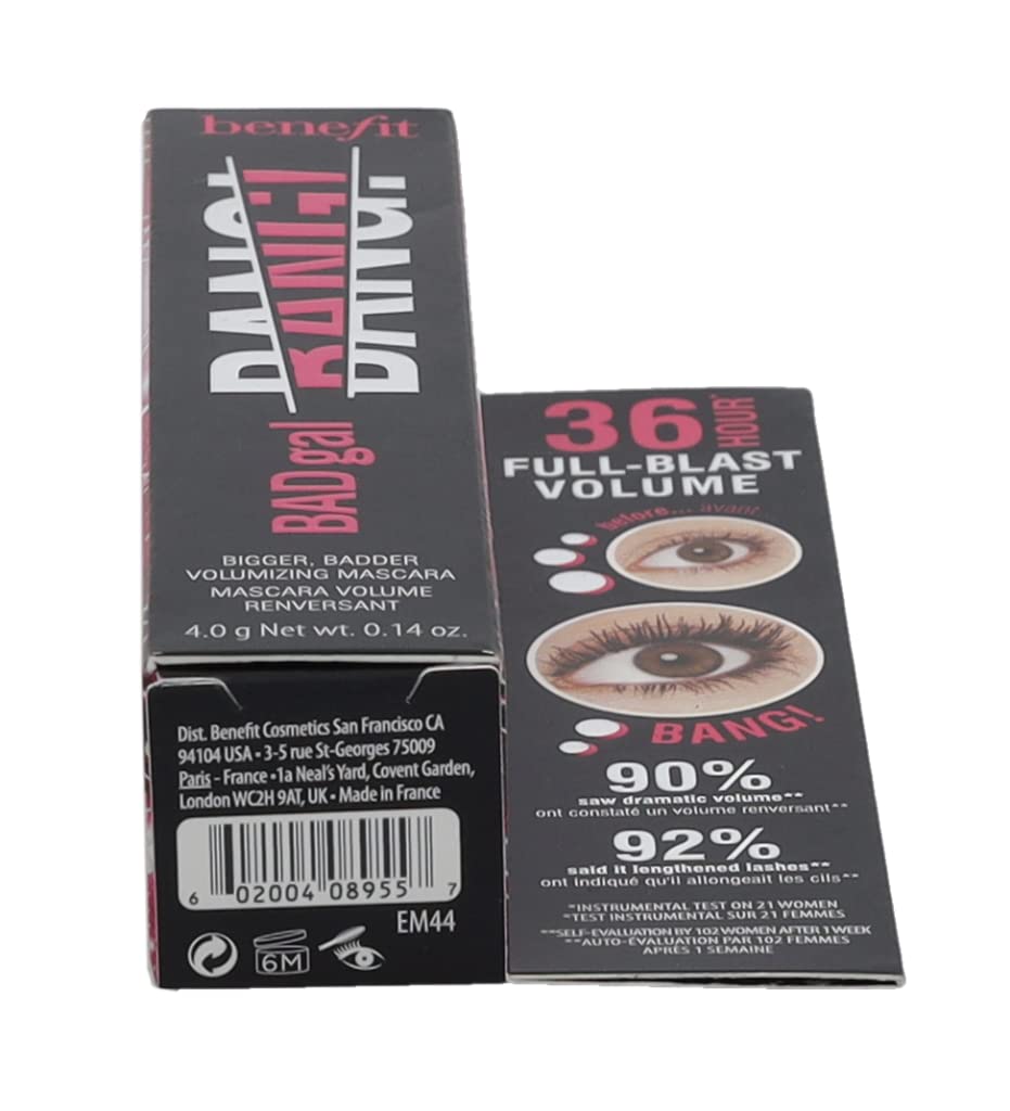 Benefit BADgal Bang! 36-Hour Full-Blast Volumizing Mascara Mini Black