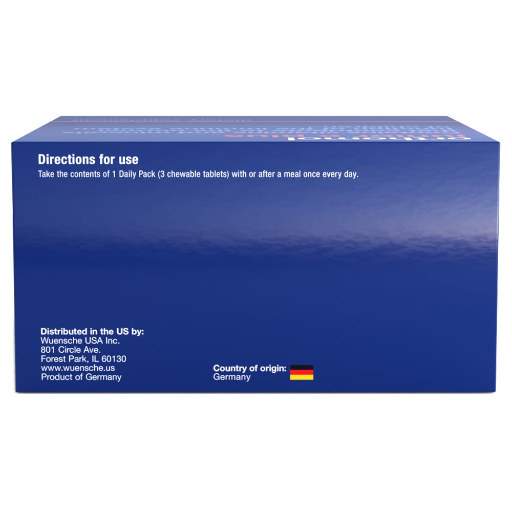 Orthomol Immun Junior C Plus, Kid's Multivitamin, Tangerine Flavor, 30-Day Supply