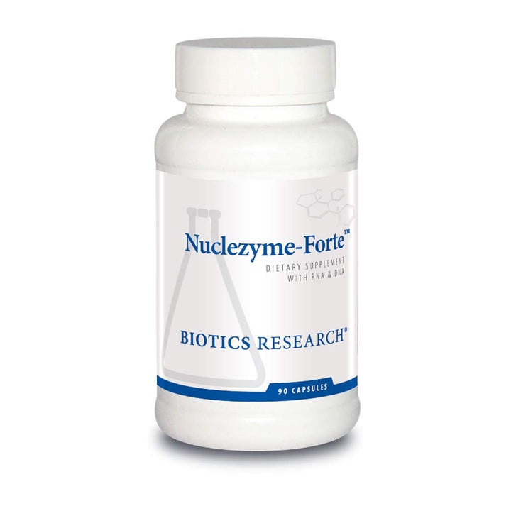 Biotics Research Nuclezyme-Forte – RNA/DNA B-Complex. Supplemental Source of RNA and DNA. Fortified Multivitamin/Mineral Formula 90 Caps.