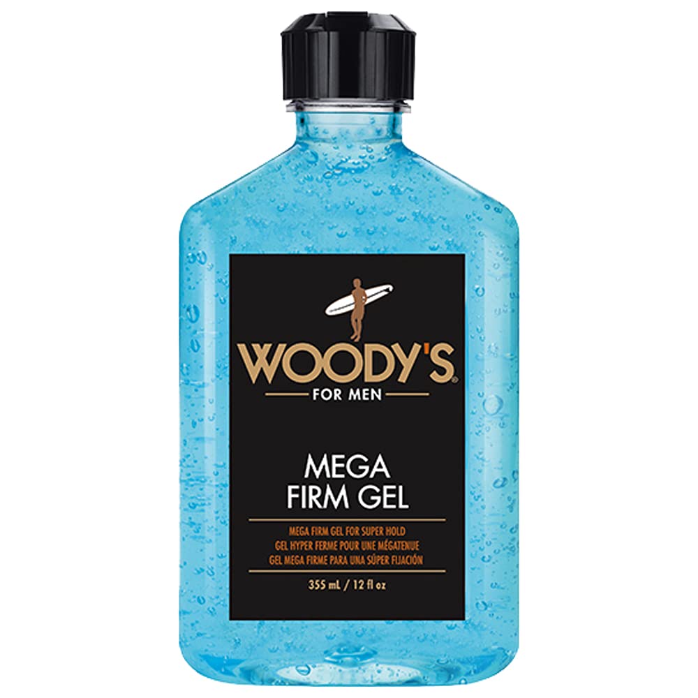 Woody's Mega Firm Gel for Men, 12 Ounce