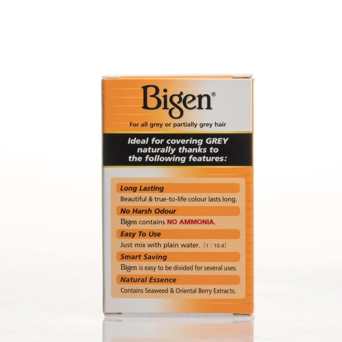 Bigen Powder Hair Color #59 Oriental Black 0.21oz (2 Pack)
