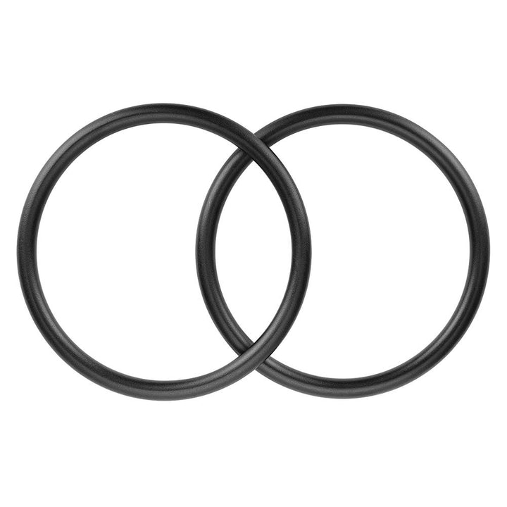Accmor Aluminium Baby Sling Ring 3 inch Soft Wrap Carrier Rings Accessory for Infants Toddlers Newborn Kids (Black)