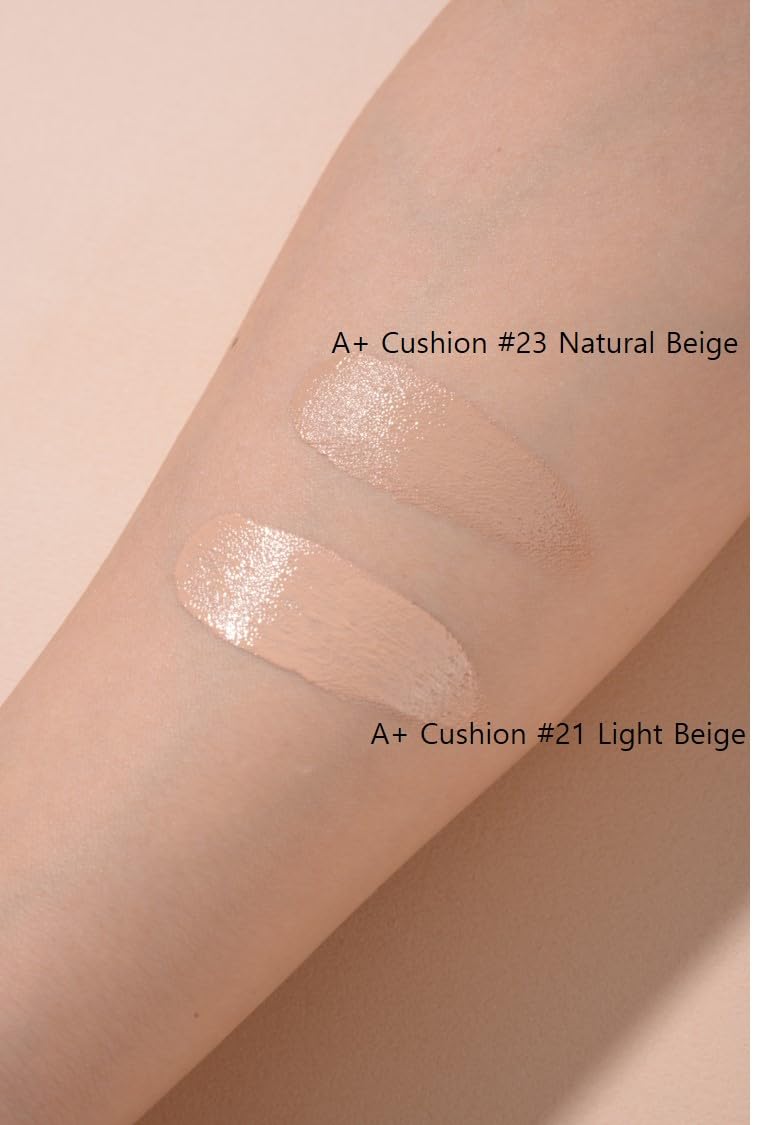 TROIAREUKE A+ Cushion Foundation 23 Beige - SPF50+ PA++++ Healing Skincare Cushion (A+ #23) (Expire Soon Nov)