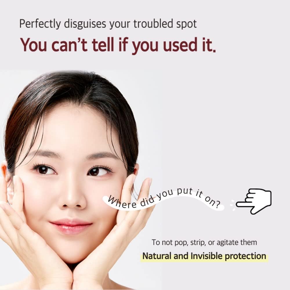 mixsoon Spot Clean Care Patch (84 Patches) Acne Pimple Seamless Patches to Cover and heal Troubled Spots