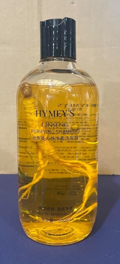 Generic Ginseng Extract Root Nourishing Shampoo for Men and Women (B), 8 Minute Gold Ginseng Shampoo for Hair Growth, 400ml )