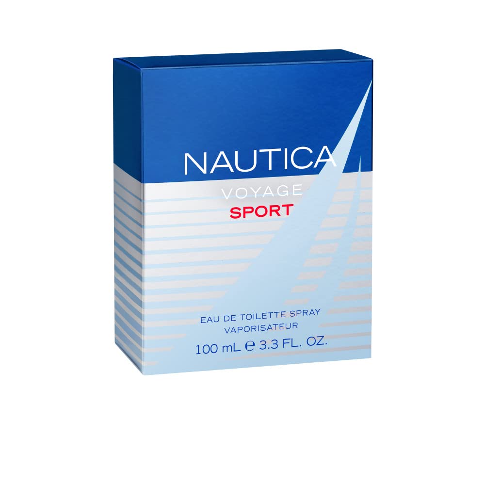 NAUTICA Voyage Sport Wood Eau De Toilette For Men - 100Ml