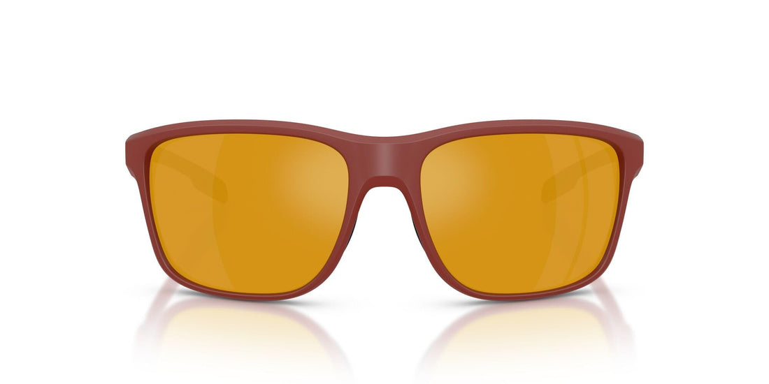 Native Eyewear Men's Gorge Square Sunglasses, Red Bluff/Bronze Mirrored Polarized, 59 mm