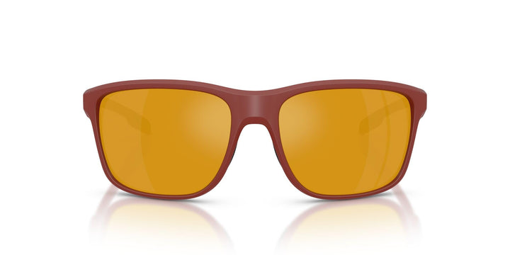 Native Eyewear Men's Gorge Square Sunglasses, Red Bluff/Bronze Mirrored Polarized, 59 mm