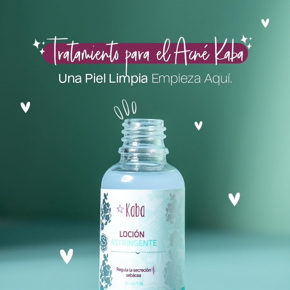 KABA BY D´LUCHI Treatment Oil-Free, Deep Cleaning Face Astringent, Drying Lotion with Salicylic Acid