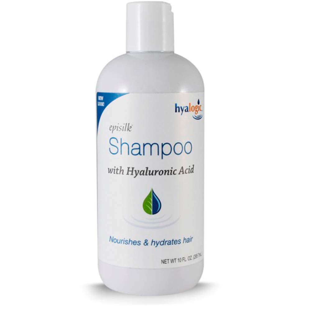Hyalogic EpisilkShampoo - Moisturizing Shampoo with Hyaluronic Acid (HA), Daily Cleansing Shampoo, Hydrating Shampoo, Detangling Shampoo, Purifying Shampoo for All Hair Types, 10 fl oz.