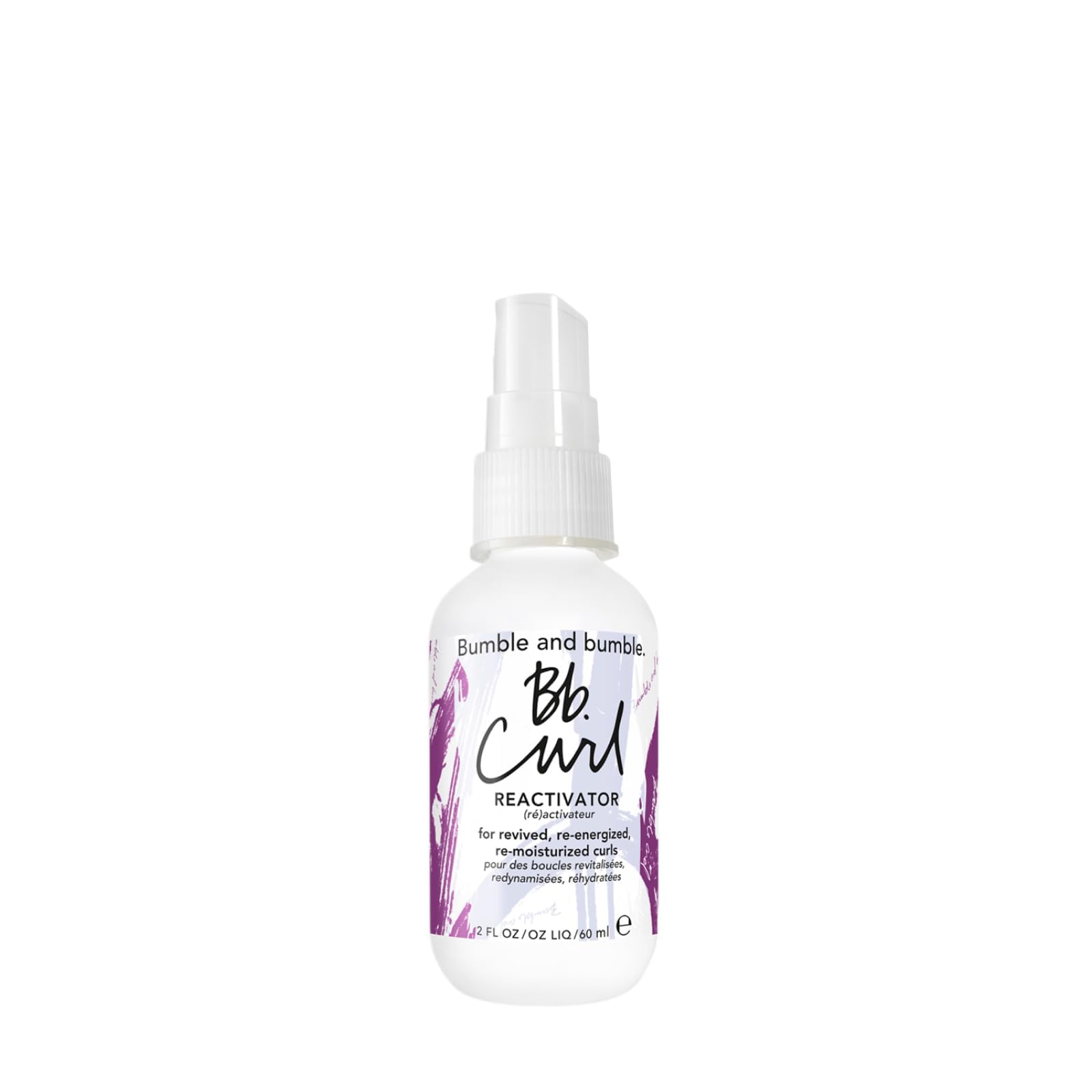 Bumble and bumble. Curl Reactivator Hair Mist | For Revived + Re-moisturized Curls | Anti Frizz | Coily, Curly, Wavy | With Jojaba Oil, Avocado Oil + Coconut Oil | Travel Size, 2 Fl Oz