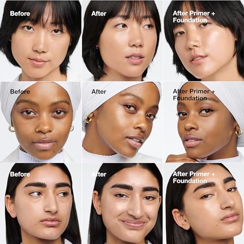 Clinique Even Better Light Reflecting Face Primer With Vitamin C + Hyaluronic Acid For All Skin Types | Hydrating, Lightweight + Illuminating Finish, 1 Fl Oz