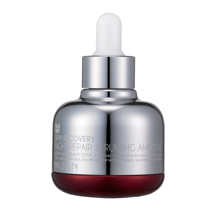 MIZON Skin Recovery Night Repair Seruming Ampoule, Antioxidant, Anti-aging, Rejuvenate Skin, Korean Skincare (30 ml 1.01 FL oz)