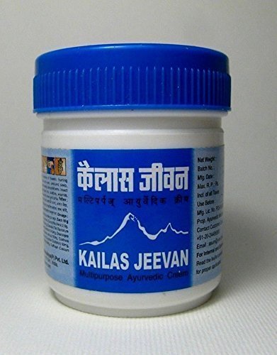 Artcollectibles India Ayurvedic Multipurpose Antiseptic Kailas Jeevan Cream, Multicolor, 120 g
