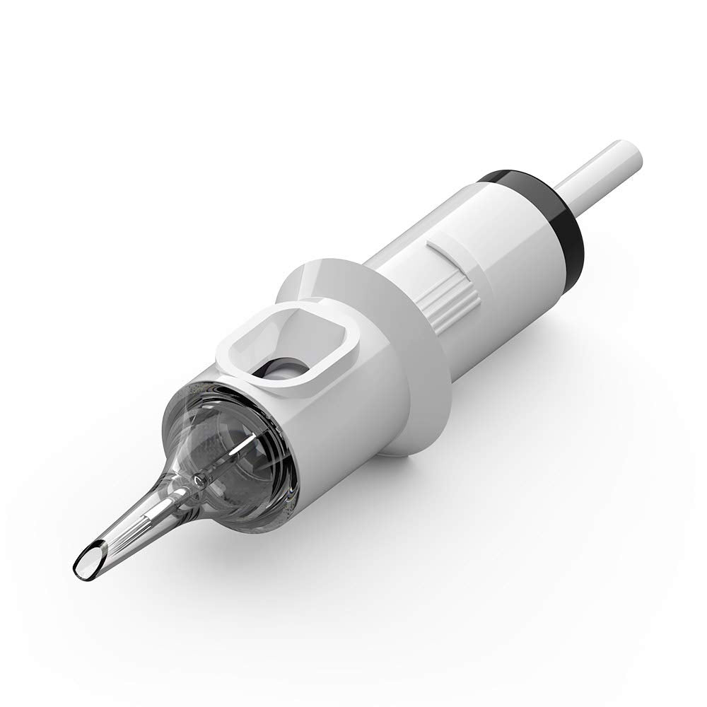 Hawink Tattoo Cartridge Needles #12 Standard 5 Round Shader M-Taper 20PCS with Membrane Professional Disposable EN05C-20-1205RS