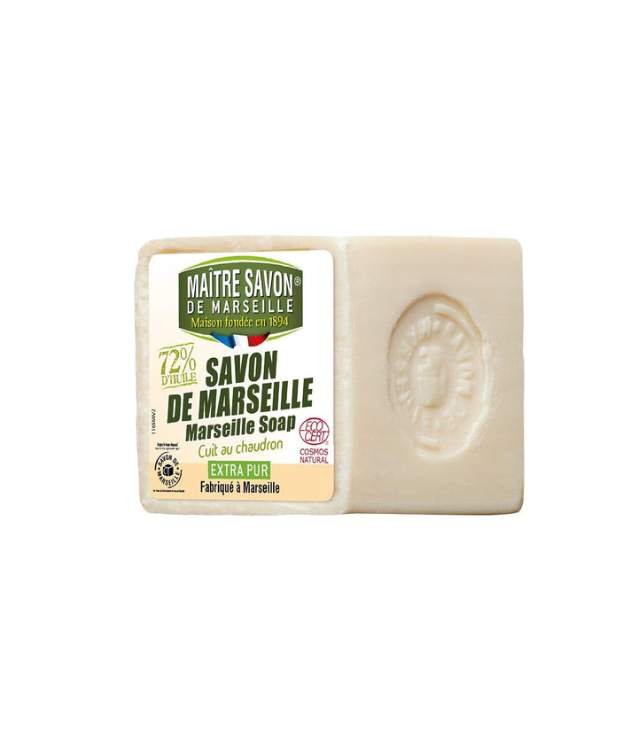 MAITRE SAVON DE MARSEILLE Soap Cube - 72% Palm Oil 300g (10.6 oz)