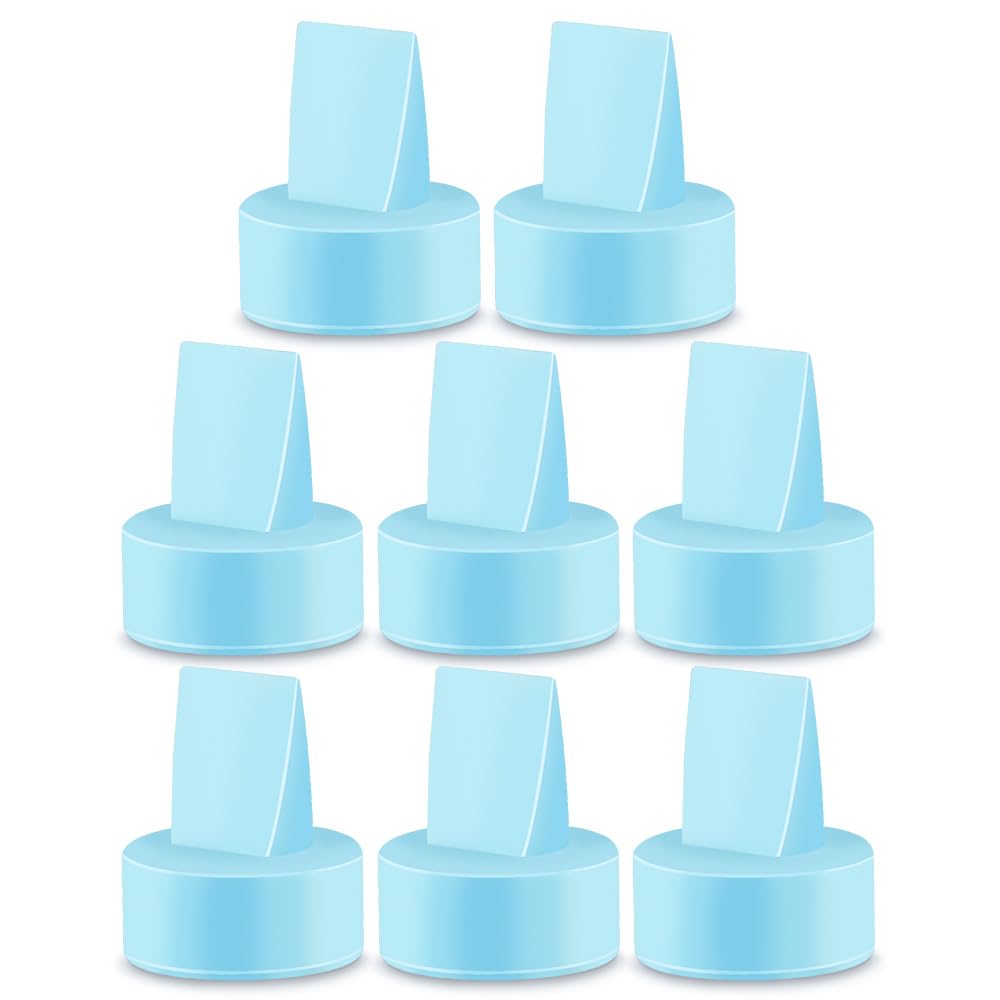 Maymom Duckbill Valves Compatible with Spectra S1 Spectra S2 Spectra 9 Plus. Not Original Spectra Replacement Pump Parts Spectra Duckbill Valve (8 ct Blue)