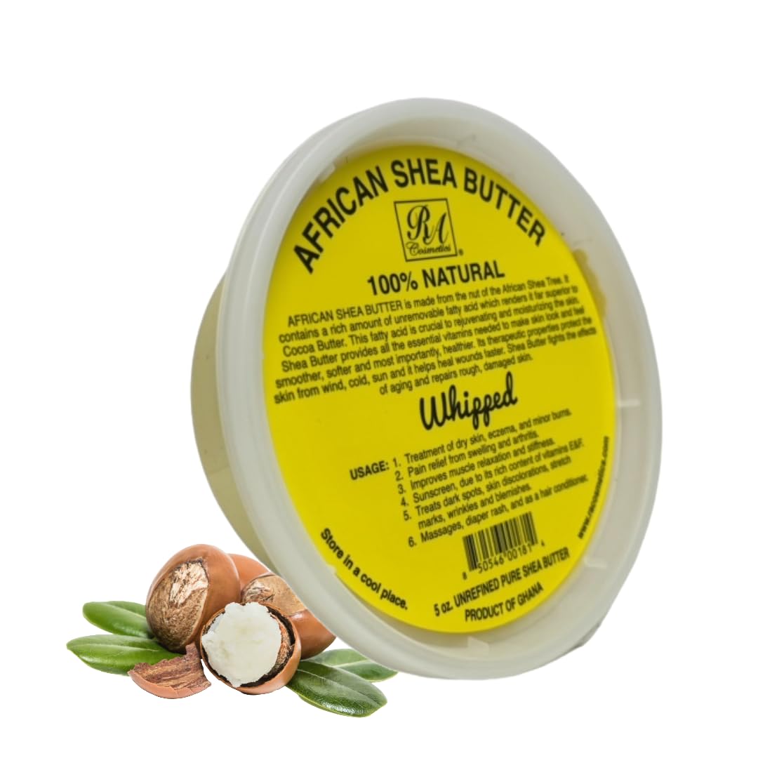 RA COSMETICS Pure African Shea Butter Whipped 5oz