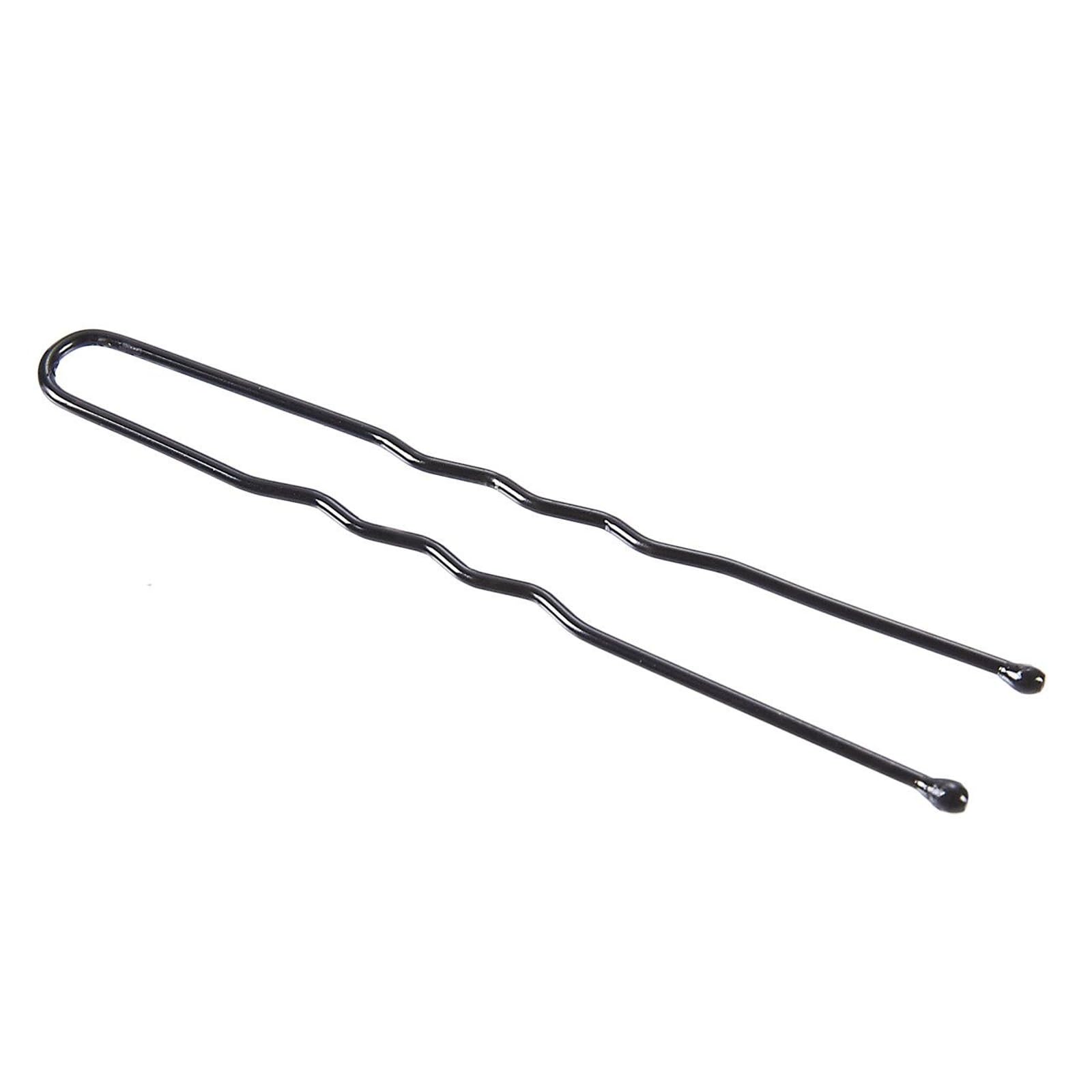 Juvale 2-Inch: Hair Pins - 540-Count U-Shaped Hairpins, Bun Bobby Pins, Hair Clips For Updo Hairstyles, Hair Styling Accessories, Black, 2 Inches
