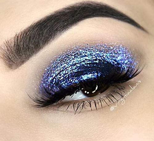 Flower Beauty Warrior Glitter Liquid Eyeshadow, Long-Lasting High-Impact Shimmer for Eyes, Cruelty-Free Makeup (Poison)