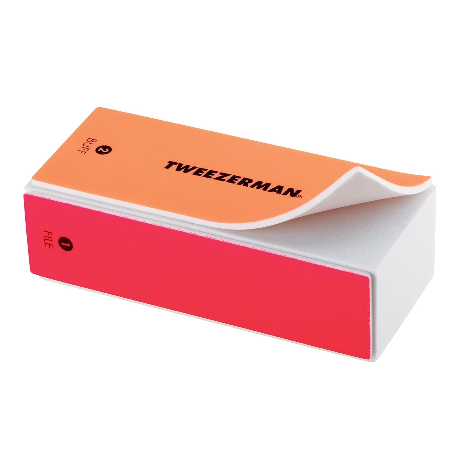 Tweezerman Neon 4-in- File, Smooth & Shine Block