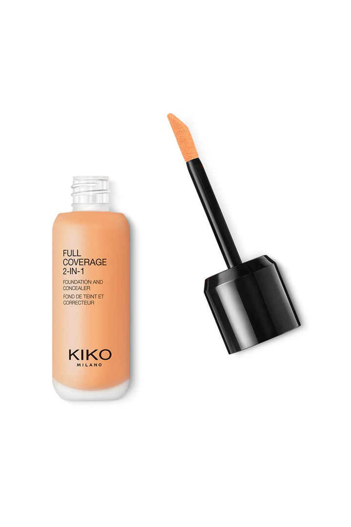 KIKO MILANO - Full Coverage 2-in-1 Foundation & Concealer 19 - N 65 2 in 1 foundation and concealer, superior coverage