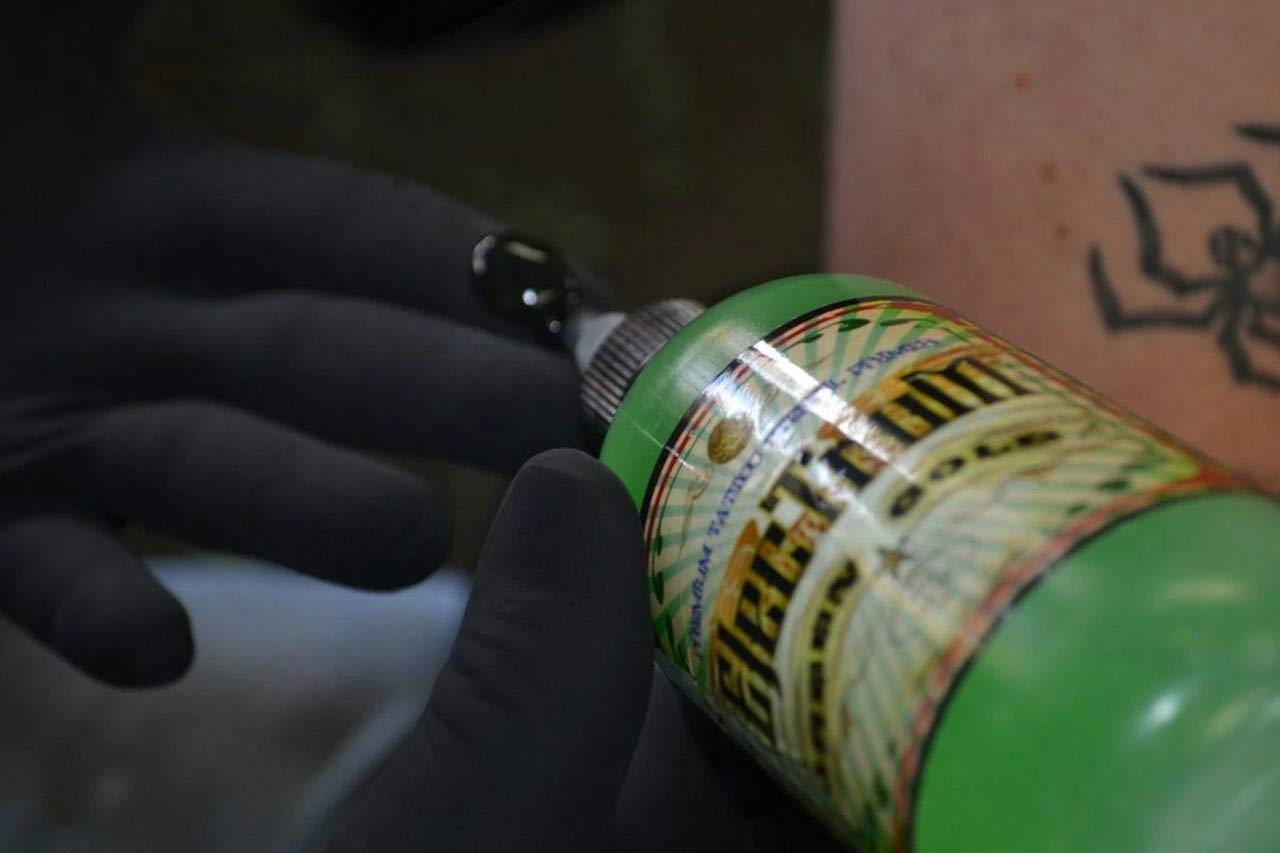 ELECTRUM TATTOO STENCIL PRIMER 8oz Thermal Stuff Transfer Solution Bottle ink