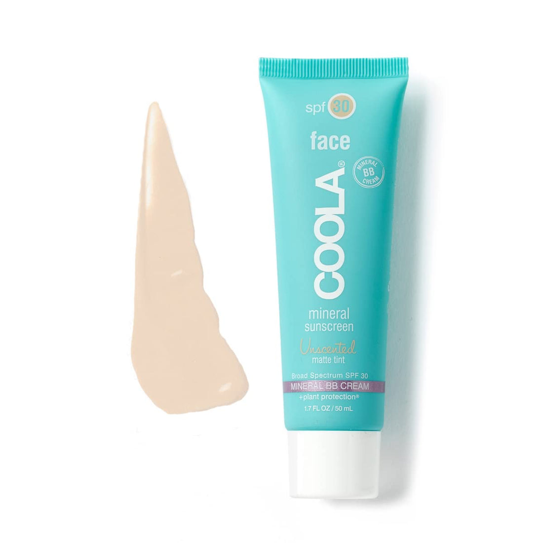 COOLA Organic Mineral Matte Tinted Sunscreen SPF 30 Sunblock, Dermatologist Tested Skin Care for Daily Protection, Vegan and Gluten Free, Fragrance Free, 1.7 Fl Oz