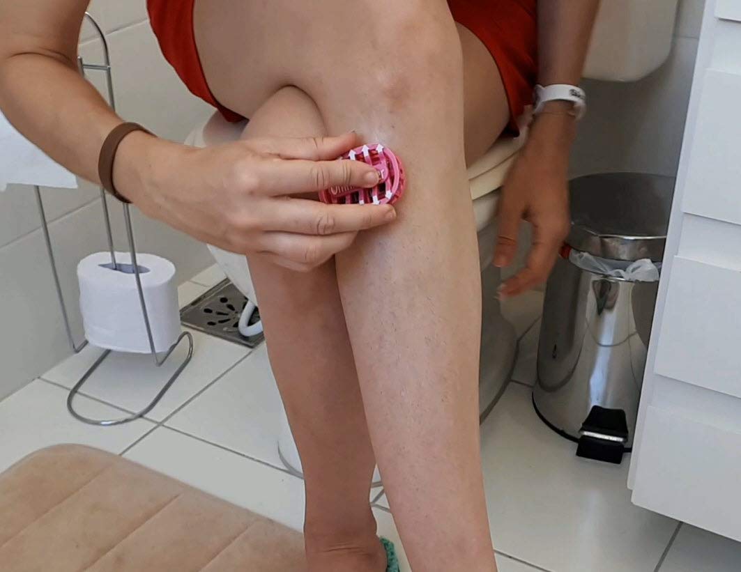 Classic Omnishaver - Pink - The Fastest Way to Shave Head, Legs, Arms, Body | An Alternative to Disposable Shaving Razors Self Cleans & Strops During Use with Durable Blade, Bald Head Shaver for Women