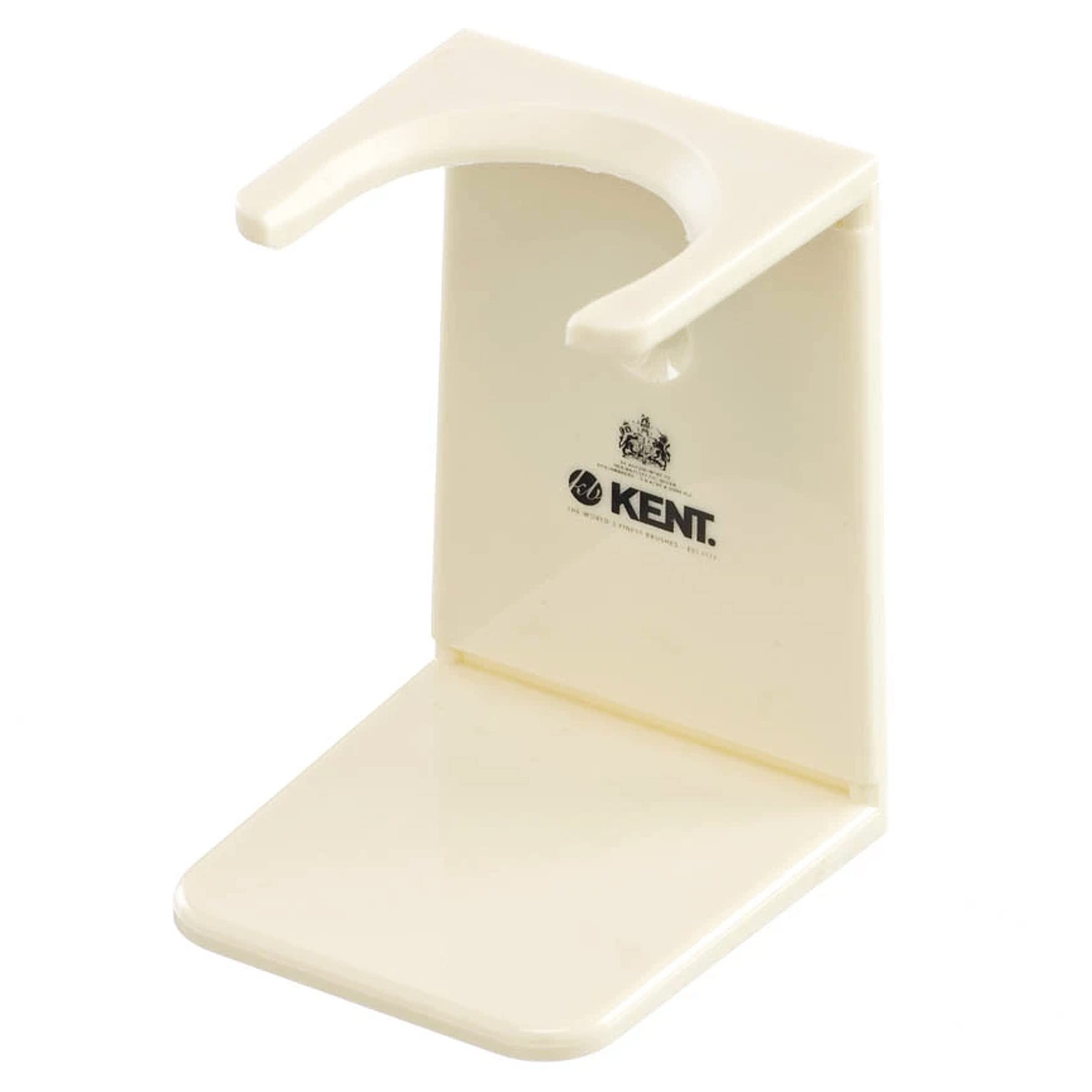 KENT Mock Ivory Shave Brush Stand Large | Elegant & Practical | Keeps Brush Dry | Perfect for All Brushes