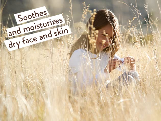 Babo Botanicals Moisturizing Oat & Calendula Miracle Face Cream - Shea Butter - For Dry or Sensitive Skin - For all ages - Vegan