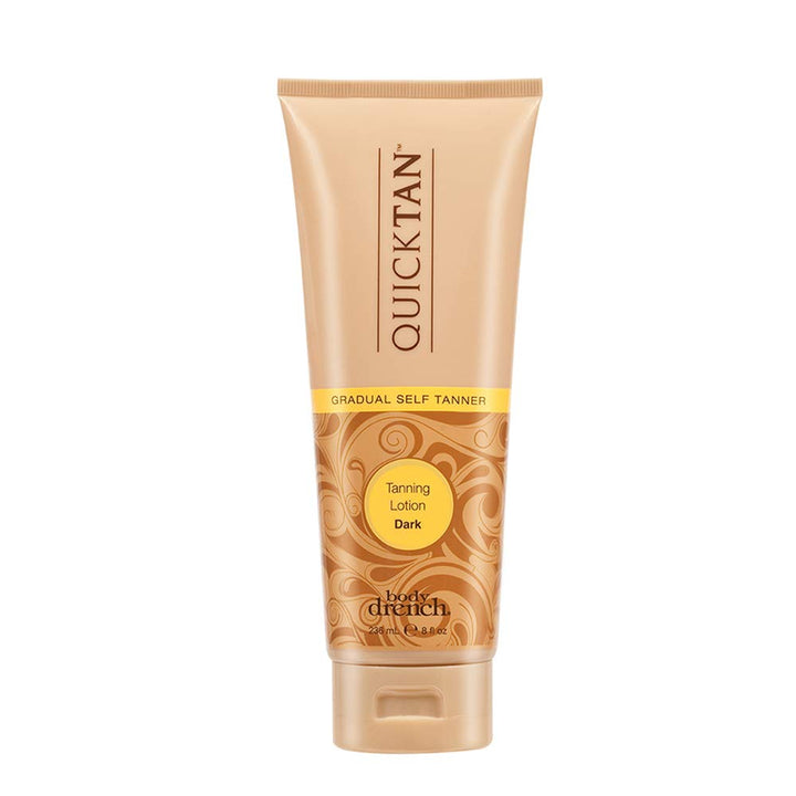 Body Drench Quick Tan Gradual Tanning Lotion, Dark, 8 Ounce